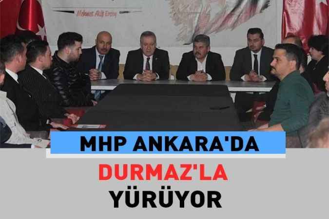 MHP Genel Başkan Yardımcısı Yozgatlı Hemşehrimiz Sadir Durmaz Ankara'da seçim çalışmalarını sürdürüyor.