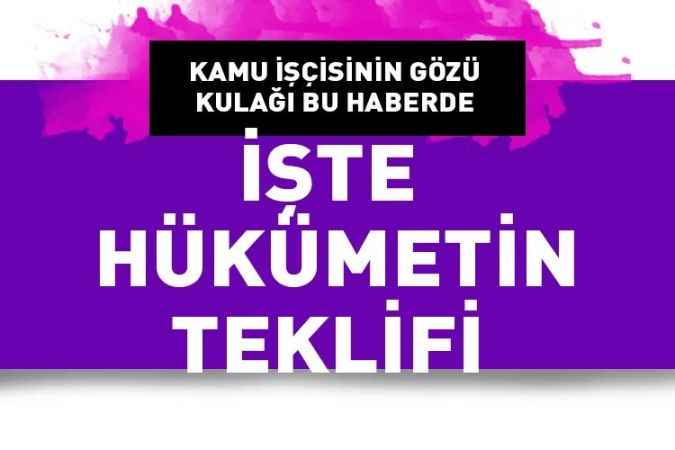 TÜRK-İŞ Genel Başkanı Ergün Atalay: Arzu etmediğimiz bir rakam olursa biz bu işin içinde olamayız