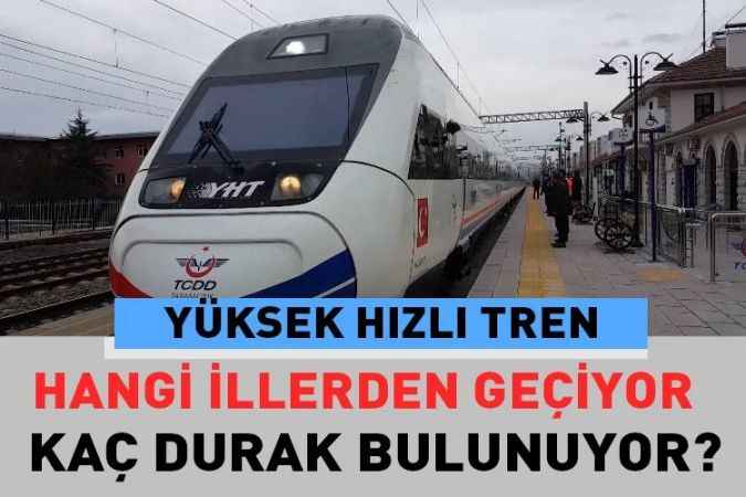Ankara-Sivas Yüksek Hızlı Tren Durakları İnsanlar Tarafından Araştırılıyor.