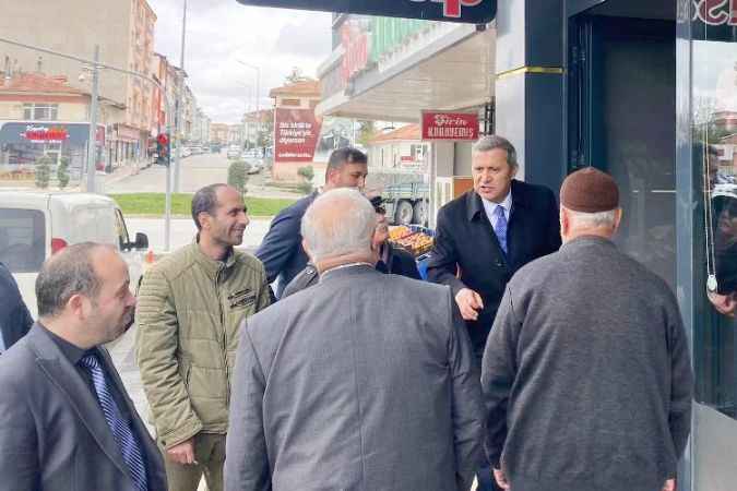 İYİ Parti Yozgat Milletvekili Adayı İsmail Yılmaz İlçelerde Vatandaş İle Bir Araya Geldi