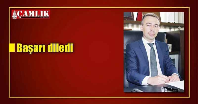 Başarı diledi
