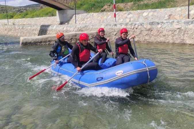 Yozgat’ın ilk ve tek rafting takımı Türkiye Şampiyonasına hazır