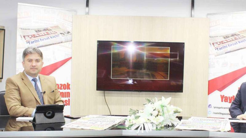 İYİ Parti Yozgat Milletvekili Adayı Ali Keven, Çamlık TV Genel Yayın Yönetimi Tarık Yılmaz’ın Hazırlayıp Sunduğu Yozgat Gündemine Konuk Oldu