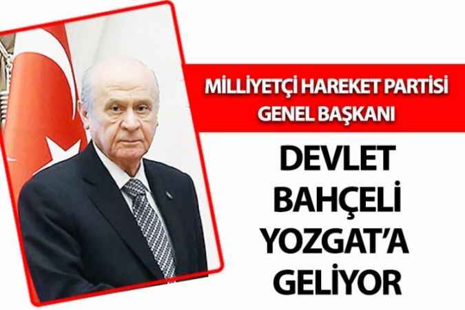 Milliyetçi Hareket Partisi İl Başkanı Tekin Irgatoğlu Devlet Bahçeli'nin Yozgat’a Geleceğini Açıkladı