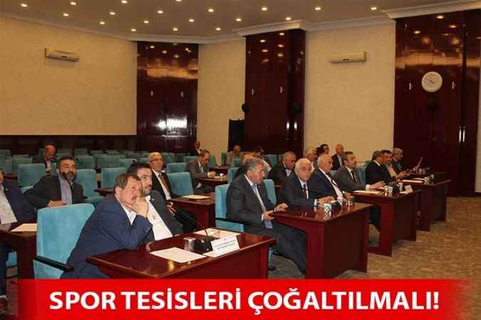 Gençlik Spor ve Turizm Komisyonu başkanı Talat İbiş; Yerköy’e çok amaçlı spor tesisi yapılması gerekli