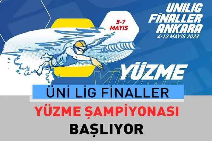 UNİLİG Yüzme Türkiye Şampiyonası Başlıyor