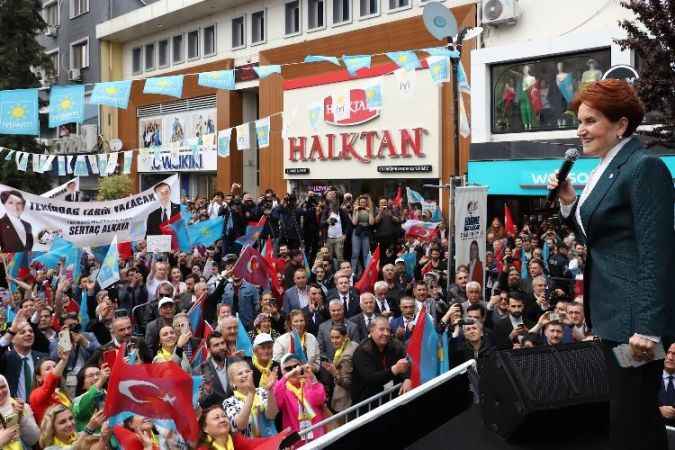 İYİ Parti Genel Başkanı Meral Akşener; ‘’Patates Soğan Yiyemeyenler Sayın Erdoğan’ın İktidarını Yiyecekler’’