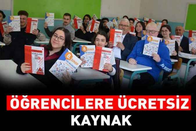 Yozgat'ta Öğrencilere ücretsiz kaynak kitapları dağıtılmaya başlandı