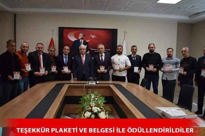 Milli Eğitim Bakanlığı tarafından Yozgat AKUB ekibine teşekkür belgesi