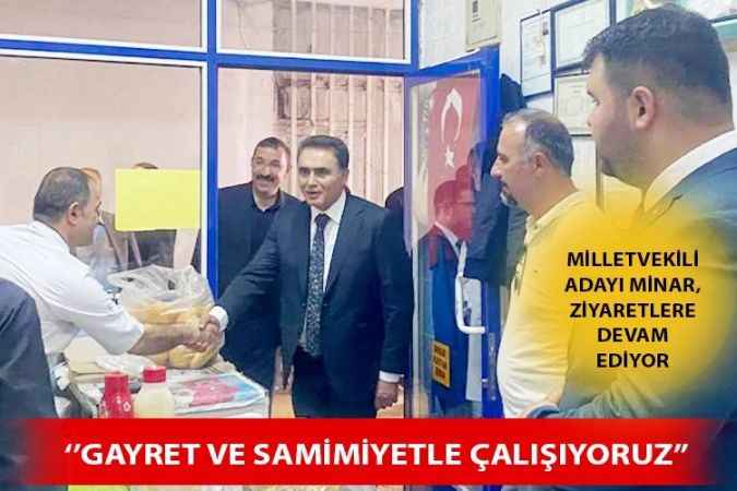 AK Parti Yozgat Milletvekili Adayı İskender Minar Yozgat’ın Yerköy İlçesinde Bir Dizi Ziyaretlerde Bulundu