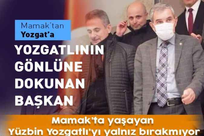 Ankara’da Yozgatlı’nın Gönlüne dokunan Başkan. Mamak Belediye Başkanı Murat Köse, Mamak’taki 100 bin Yozgatlı’nın gönlüne dokunuyor