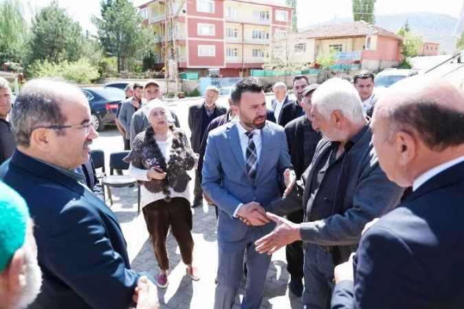 AK Parti Yozgat Milletvekili Adayı Süleyman Şahan Ziyaretlerini Sürdürüyor