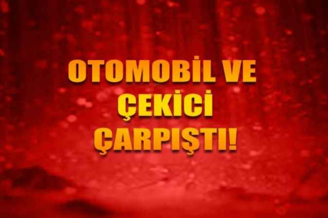 Çorum'un Sungurlu ilçesinde Otomobil Çekici İle Çarpıştı: 2 Yaralı
