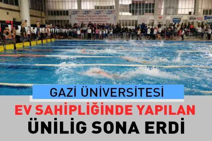 Türkiye Üniversiteler Arası Yüzme  Şampiyonası (ÜNİLİG) tamamlandı