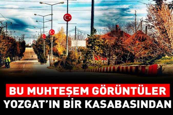 Yozgat'ın Akdağmadeni İlçesi Belekcehan Kasabası'ndan kartpostallık görüntüler