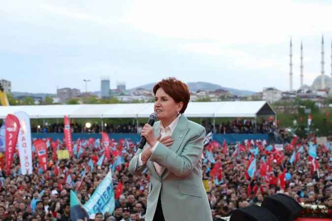 İYİ Parti Genel Başkanı Meral Akşener İstanbul Mitinginde Konuştu
