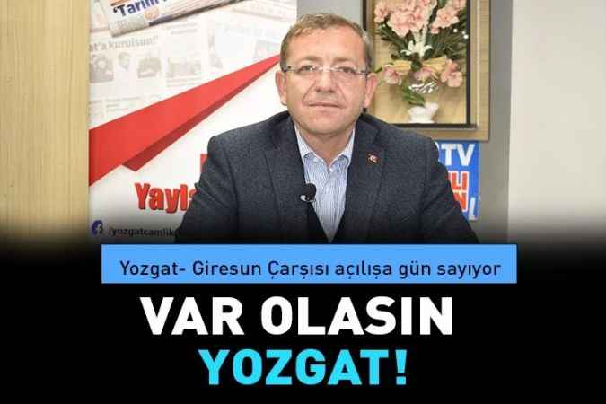 Depremden etkilenen Hatay’ın Hassa İlçesi’nde kurulan Yozgat- Giresun Çarşısı açılışa gün sayıyor