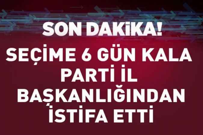 Zafer Partisi Yozgat kurucu İl Başkanı Mahmut Açıkgöz istifa etti