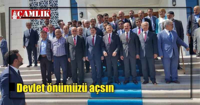 Devlet önümüzü açsın