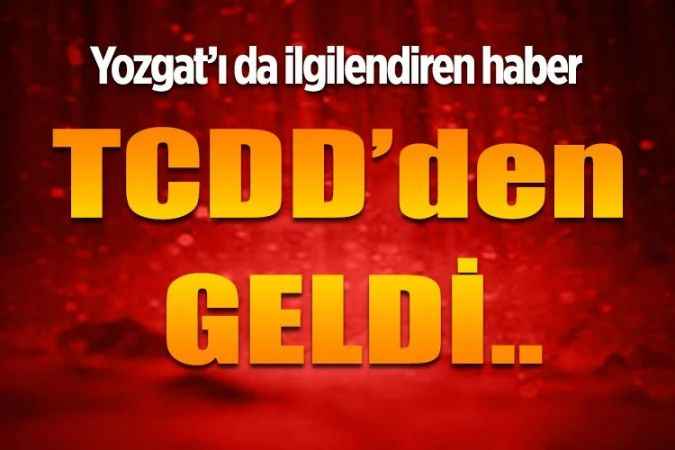 Türkiye Cumhuriyeti Devlet Demiryolları aralarında Yozgat'ın da bulunduğu illerde ilaçlama yapılacağını söyledi