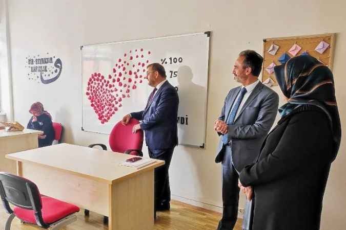 Yozgat’ta Eğitim Semineri İçin Gelen Din Hizmetleri Genel Müdürü Şaban Kondi Kur’an Kurslarını Ziyarette Bulundu