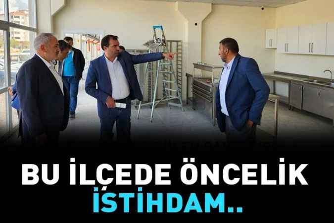 Yozgat'ın Boğazlıyan İlçesi'nde istihdamı artırmaya yönelik çalışmalar sürüyor