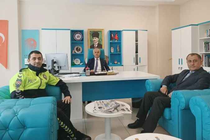 Yozgat İl emniyet Müdürlüğü tarafından kazazedelere ziyaret