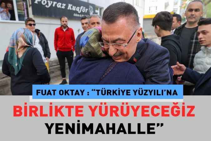 Cumhurbaşkanı Yardımcısı ve Ankara 3. Bölge AK Parti milletvekili adayı Fuat Oktay, 8 Mayıs 2023’te  Partisinin düzenlediği Ankara Yenimahalle mitinginde Konuştu.