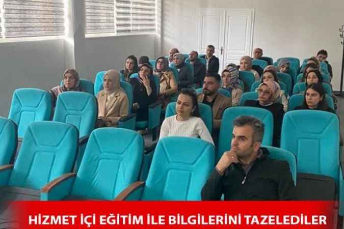 Yozgat’ta Meslek elemanları hizmet içi eğitime alındı