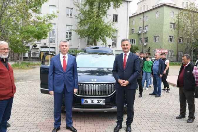 Yerli ve milli araba Togg Mamak’ta