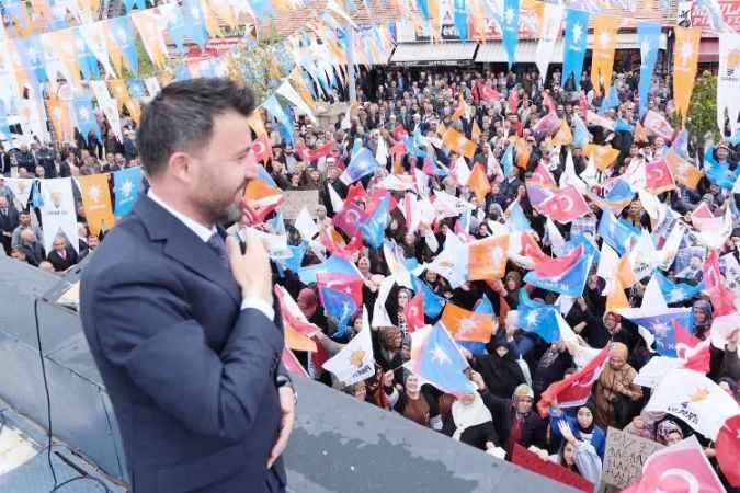 AK Parti Yozgat Milletvekili Adayı Süleyman Şahan Yozgat’ın Sarıkaya İlçesinde Vatandaş İle Buluştu