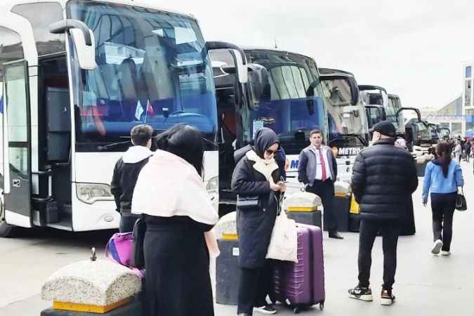 Otogarlarda Seçim Hareketliliği Başladı