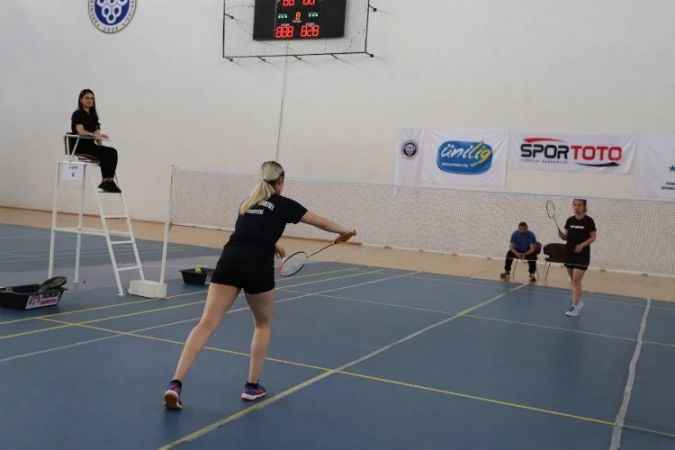 Badminton spor müsabakaları sona erdi