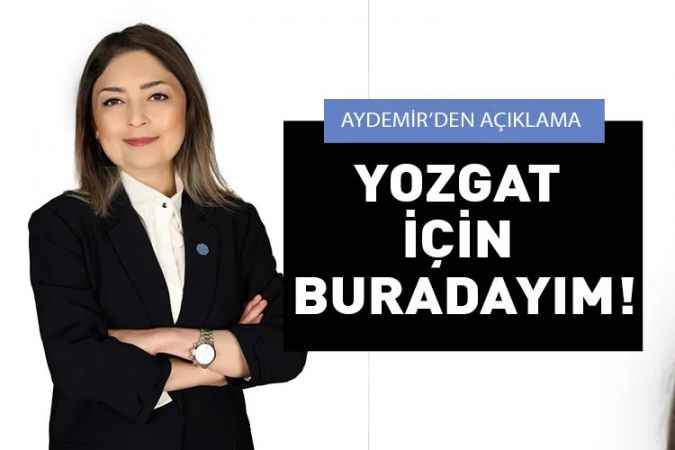 Memleket Partisi Yozgat Milletvekili adayı Merve Seval Aydemir’den açıklama: Her söylediğimin arkasındayım, Yozgat için buradayım!