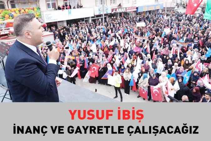 AK Parti Yozgat Milletvekili Adayı Yusuf İbiş Yozgat’ın Şefaatli İlçesinde Mitingde Vatandaş İle Buluştu