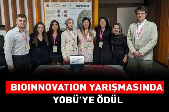 Bioinnovation 2023 Yarışmasında YOBÜ’ye Ödül