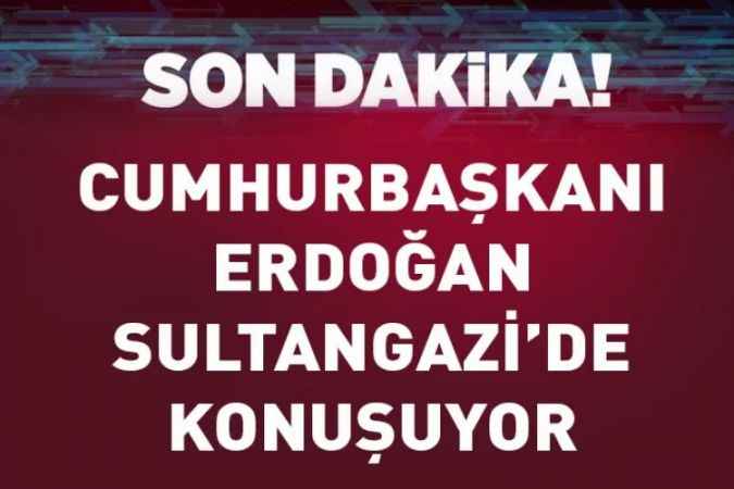 Cumhurbaşkanı Erdoğan Sultangazi Mitinginde Konuşuyor