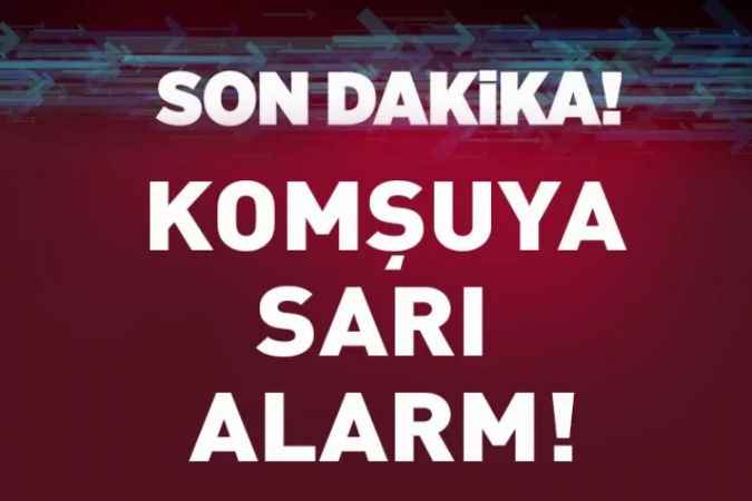 Meteoroloji'den 13 İle Sarı Kodlu Uyarı