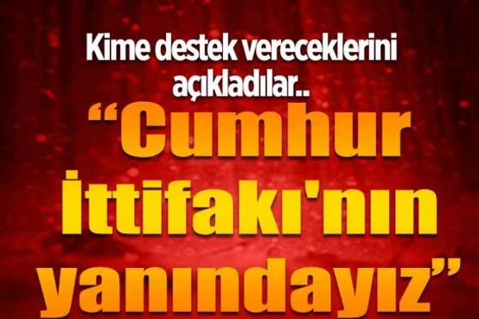 Türkmenlerden Cumhur İttifakı'na destek