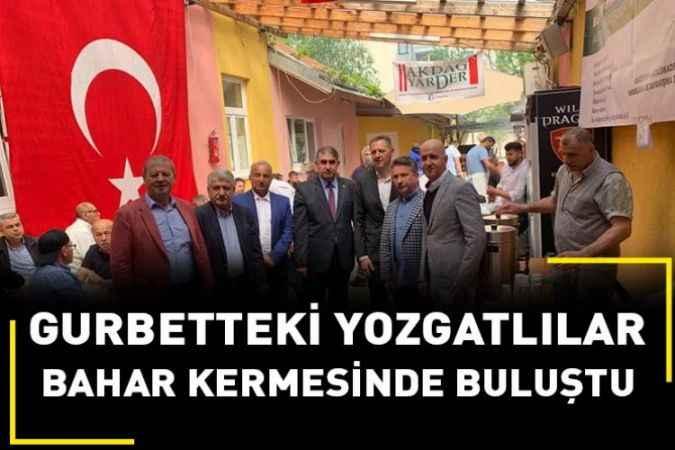 Avusturya'da yaşayan Yozgatlılar bahar kermesinde bir araya geldi