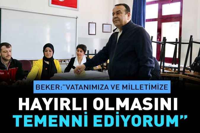İYİ Parti Ankara 2. Bölge Milletvekili Adayı Adnan Beker Pursaklar ’da oy verme işlemini gerçekleştirdi.