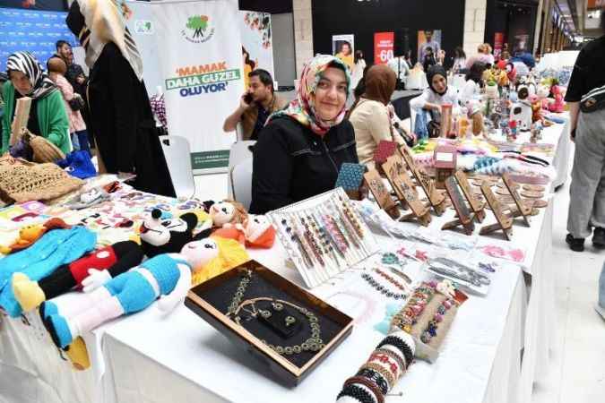 Mamak Belediyesi annelere özel kermes düzenledi