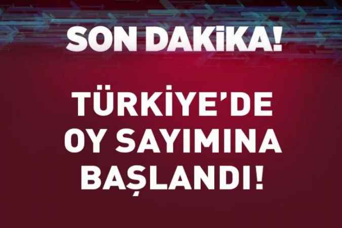 Türkiye’de Oy Sayım İşlemine Geçildi! İşte Sonuçlar