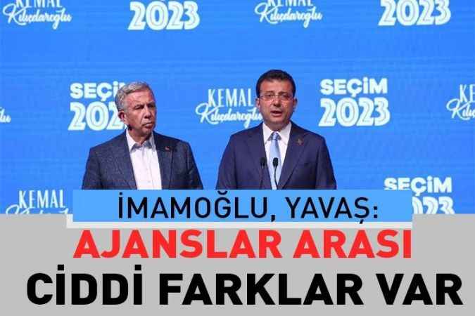 Mansur Yavaş ve Ekrem İmamoğlu’ndan açıklama