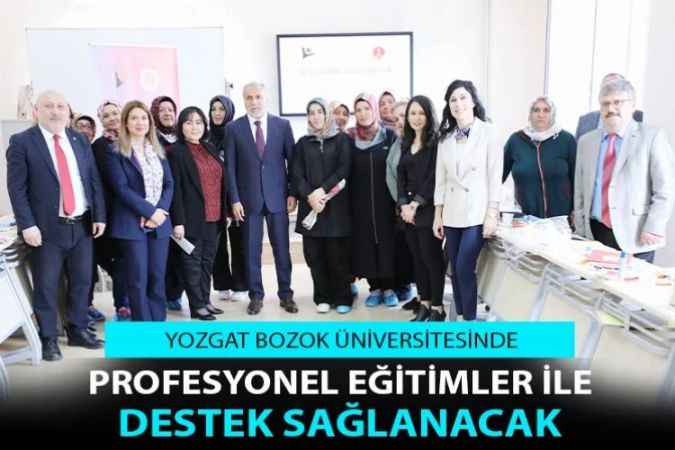 Yozgat Bozok Üniversitesinde TÜBİTAK Destekli Güçlü Anne Güçlü Çocuk Projesi Eğitim Programları Başladı