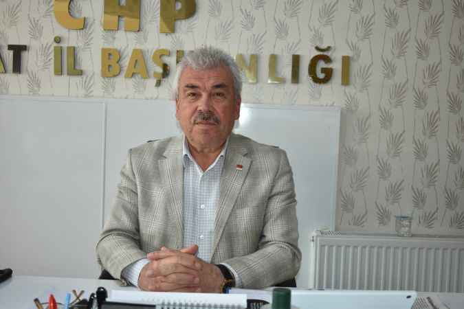 CHP Yozgat İl Başkanı Abdullah Yaşar, Vatandaşın sözünün üzerine söylenecek söz yoktur