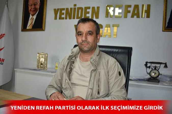 Yeniden Refah Partisi Yozgat İl Başkan Yardımcısı Adıgüzel; Yozgat’ta yüzde 4,5 oy almak güzel bir şey