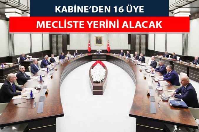Cumhurbaşkanlığı Kabinesi'nin 16 Üyesi Milletvekili Seçildi