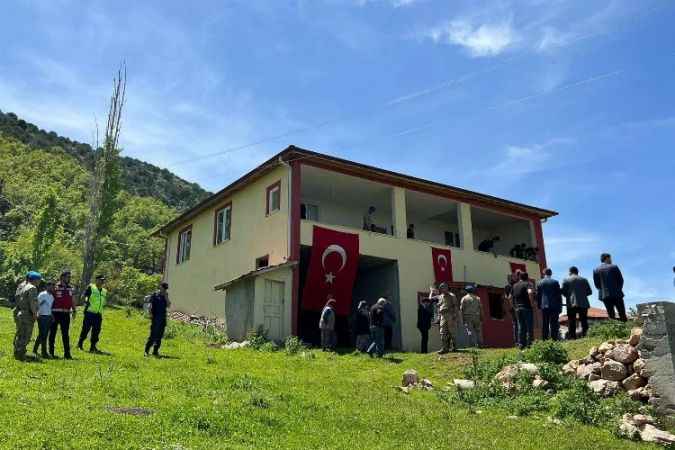 Tokatlı Şehidin şehadet haberi baba ocağına ulaştı