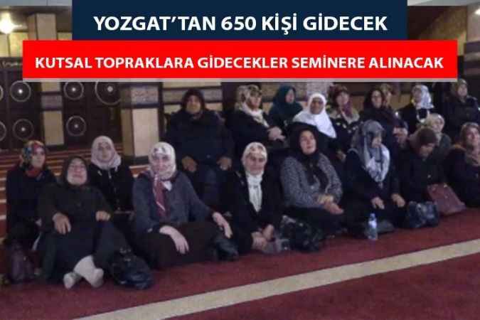 Yozgat'ta Hac Seminerleri Başlayacak